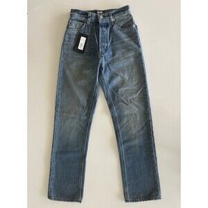 PAIGE High Rise Straight Leg Vintage Inspired Blue Jeans – Size 23